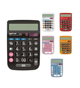 GIPTA F3046 12 HANE MASA TİPİ HESAP MAKİNESİ