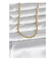 Mey İthalat® CM 14K Gold Renk Zincir Model 60 cm Kadın Kolye