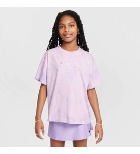 Sportswear Tee Adapt Tween Mor Pamuklu Kız Çocuk Tişört
