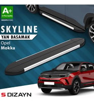 S-Dizayn Opel Mokka 2 Skyline Aluminyum Yan Basamak 173 Cm 2020 Üzeri A+ Kalite