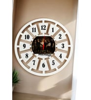 Prison Break Duvar Saati 40cm (Beyaz)