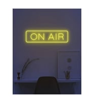 ON AIR Yazılı Neon Tabela
