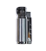 Parmida 3 Torch Pürmüz Gümüş Puro Çakmağı - TR8960