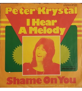 Peter Krystal I Hear A Melody 45lik Plak (Karışık)