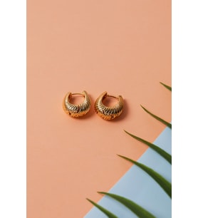 Kadın Halka Model Bijuteri Küpe (Gümüş)