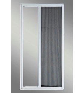ÖZEL ÖLÇÜ PLİSE SİNEKLİK 90X210 CM'E KADAR AKORDİYON BALKON KAPI SİNEKLİĞİ PİLELİ KOLAY MONTAJ ( AÇIKLAMAYI DİKKATLE OKUYUNUZ)
