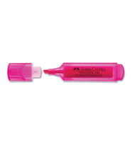 Faber Castell 1546 Şeffaf Gövde Fosforlu Kalem Pembe