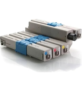 Photo Print®Oki C301 4 Renk İthal Muadil Toner Seti (Çok Renkli)