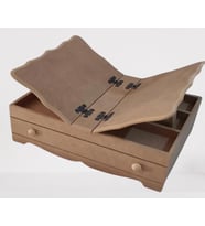 Hobi Adn 90246 Dekoratif Rahle Ahşap MDF HAM  CNC Kesim El Yapım