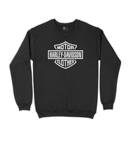 Beyaz Harley Davidson Clothes Siyah Sweatshirt