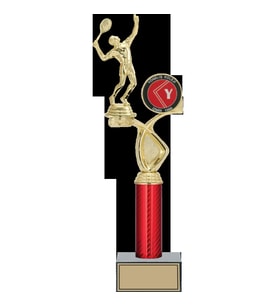 ODAK KUPA - Figürlü Kupalar - Tenis Erkek Figürlü Kupalar FG-016 A - 41 cm