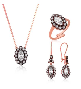 Gümüş Elmas Montür Bayan Set (Standart)