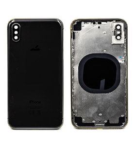 Apple iPhone X İle Uyumlu Boş Kasa (Siyah)