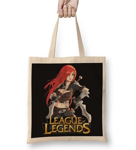 League Of Legends Katarina Bez Çanta Uzun Saplı