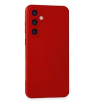 Northcity Samsung Galaxy S23 FE Uyumlu Kılıf Nano içi Kadife Silikon - Kırmızı