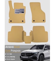 Mercedes Benz EQB (2021-2025) Uyumlu EVA Paspas Tam Set–Araca Özel Tasarım,Su Geçirmez,Kolay Montaj