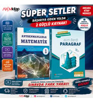 Antrenmanlarla Matematik 1 ve Paragraf Soru Bankası Seti 2 Kitap