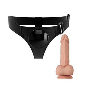 River World Mıknatıslı Gerçekçi Strapon Yeni Nesil Damarlı Pe nis Dildo