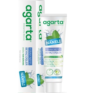Agarta Doğal Diş Macunu 100ML Naneli