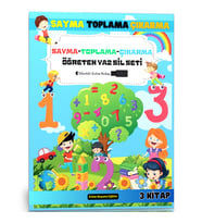 Okul Öncesi Sayma Toplama ve Çıkarma YAZ-SİL Kitabı