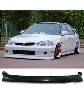 Honda Civic İes CS Ön Ek Karlık Plastik Mat Siyah Makyajlı Kasa 1999 2000 2001 karlık+bodykit+ek