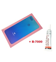 Xiaomi Mi 8 Lite Arka Kapak (CAM+B-7000) MAVİ