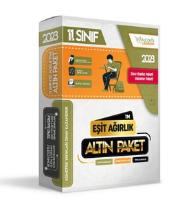 11.Sınıf TM-EŞİT AĞIRLIK Çözümlü Çıkmış Soru Bankaları ve Dijital Çözümlü PAKET (Beyaz)