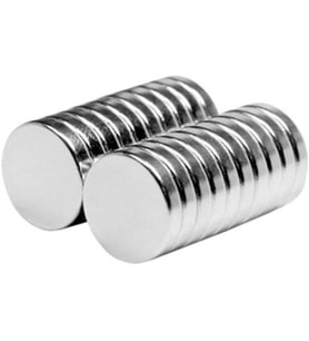 Magnet Neodyum Mıknatıs Silindir D10X2 Mm (40'Lı Paket)