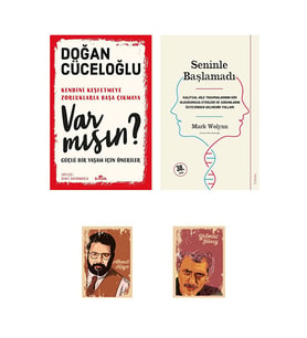 Var Mısın - Doğan Cüceloğlu - Seninle Başlamadı - Mark Wolynn defterli seti