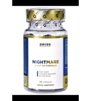 Swiss Supplement NIGHTMARE  Phenibut, Gaba, 5-HTP, Melat/onin, .50 Capsul..3939* (Renksiz)