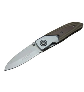 CRKT CR 0145 Kamp Çakı 18 cm - Ahşap Saplı, Kılıflı, Kutulu
