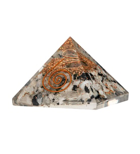 Rutilli Kuvars Doğal Taş Organit Piramit - 3cm (Karışık)
