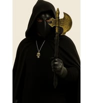 Halloween Cadılar Bayramı Çubuklu Eskitme Balta 65 Cm Parti Aksesuarı