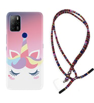 Omix X300 X500 X400 X600 X700 Kılıf Boyun Asklı Rasta Silikon Sweety Unicorn 1737