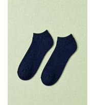 Carnaval Lacivert Bambu Unisex Patik Çorap