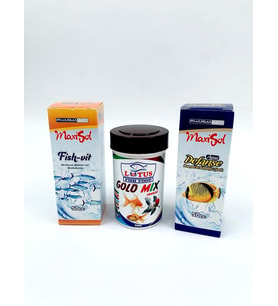 Gold Mix Balık Besleme ve Bakım Seti