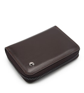 Cacharel Kahve Analin Unisex Deri Cüzdan 24375D06