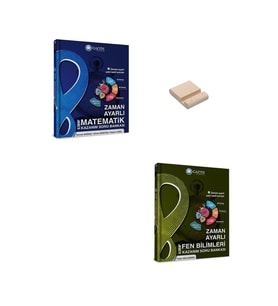 LGS 8. Sınıf Matematik ve Fen Bilimleri Zaman Ayarlı Soru Bankası