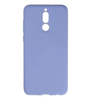 Mate 10 Lite Kılıf Nano içi Kadife Silikon - Lila