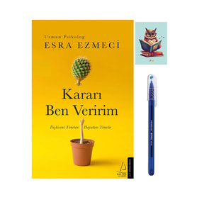 Kararı Ben Veririm - Destek Yayınları - 9786053118602 - (KALEM VE NOT DEFTERLİ)