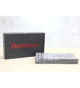 Plastik Kutulu Domino Oyunu (Ahşap)