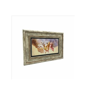 Melekler Baskılı Taş Tablo 20x30