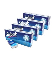 Selpak Klasik Mendil 4 Katlı 10X10 4'lü Set
