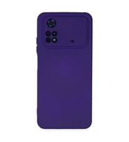Xiaomi Poco M4 Pro 4g Kılıf Nano İçi Kadife Silikon - Mor