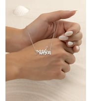 Kişiye Özel 925 Ayar Gümüş Good Witch İyi Cadı Kolye