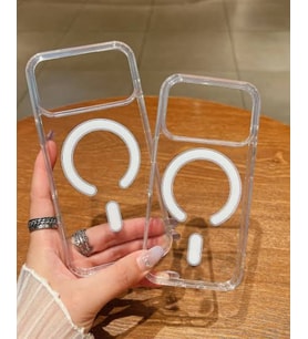 İPHONE 17 PRO UYUMLU MAGSAFELİ ŞEFFAF KILIF