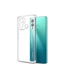 İnfinix Hot 12 Kamera Korumalı Süper Silikon Kılıf