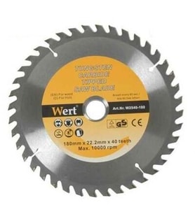 WERT 2540-125 Ahşap Kesme Testeresi (Ø 125mm) (Karışık)