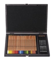 Lyra Rembrandt 30 Parça Polycolor ve Art Desing Ahşap Kutu