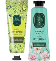 Doğal Zeytinyağlı Manolya Çiçeği El Vücut Kremi 50 Ml